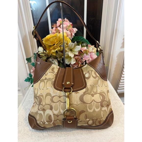COACH 10771 toggle hobo bag purse (P110 - Picture 1 of 9